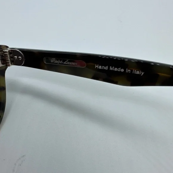 Ralph Lauren Sunglasses Women 0RL8146P 49 5613R5 Shiny Black on Spotty Havana